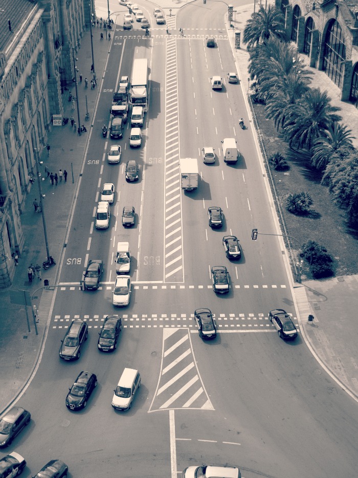 Barcelona-traffic